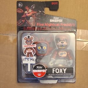 Funko Foxy Snap & Swap Action Figure - Red and Brown